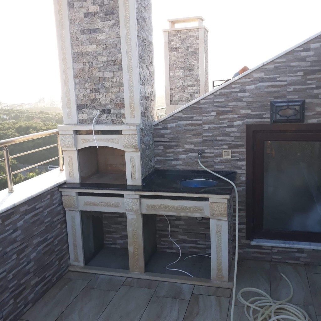 Barbekü, Şömine & Doğal Taş Uygulamalarımız