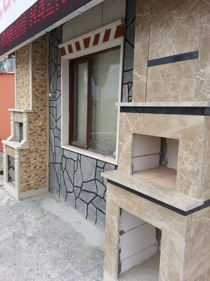 Barbekü, Şömine & Doğal Taş Uygulamalarımız