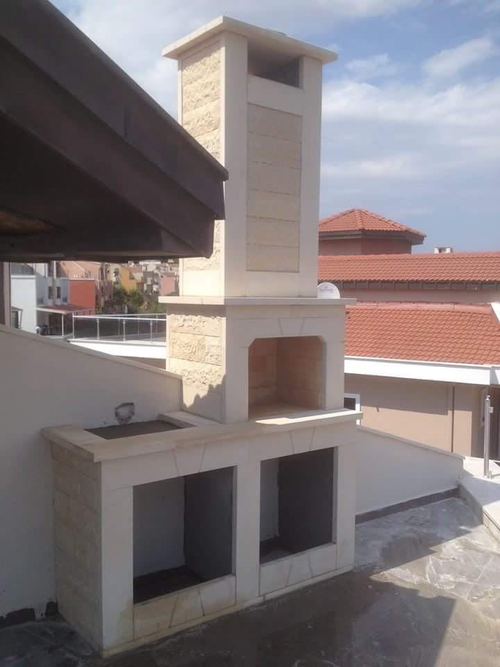 Barbekü, Şömine & Doğal Taş Uygulamalarımız