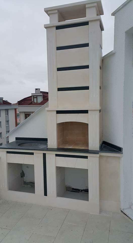 Barbekü, Şömine & Doğal Taş Uygulamalarımız