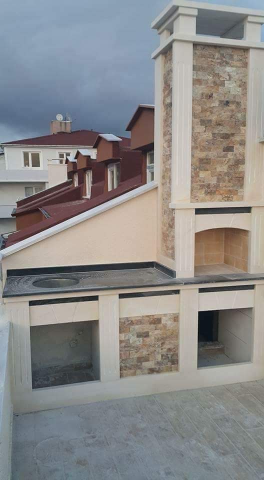 Barbekü, Şömine & Doğal Taş Uygulamalarımız