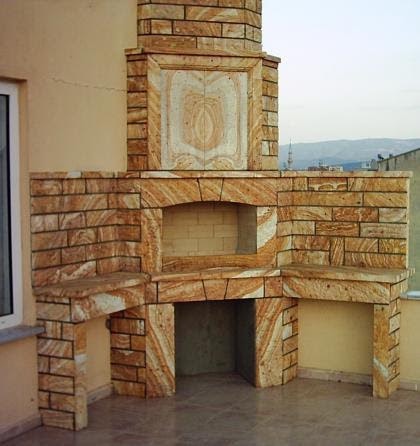 Barbekü, Şömine & Doğal Taş Uygulamalarımız
