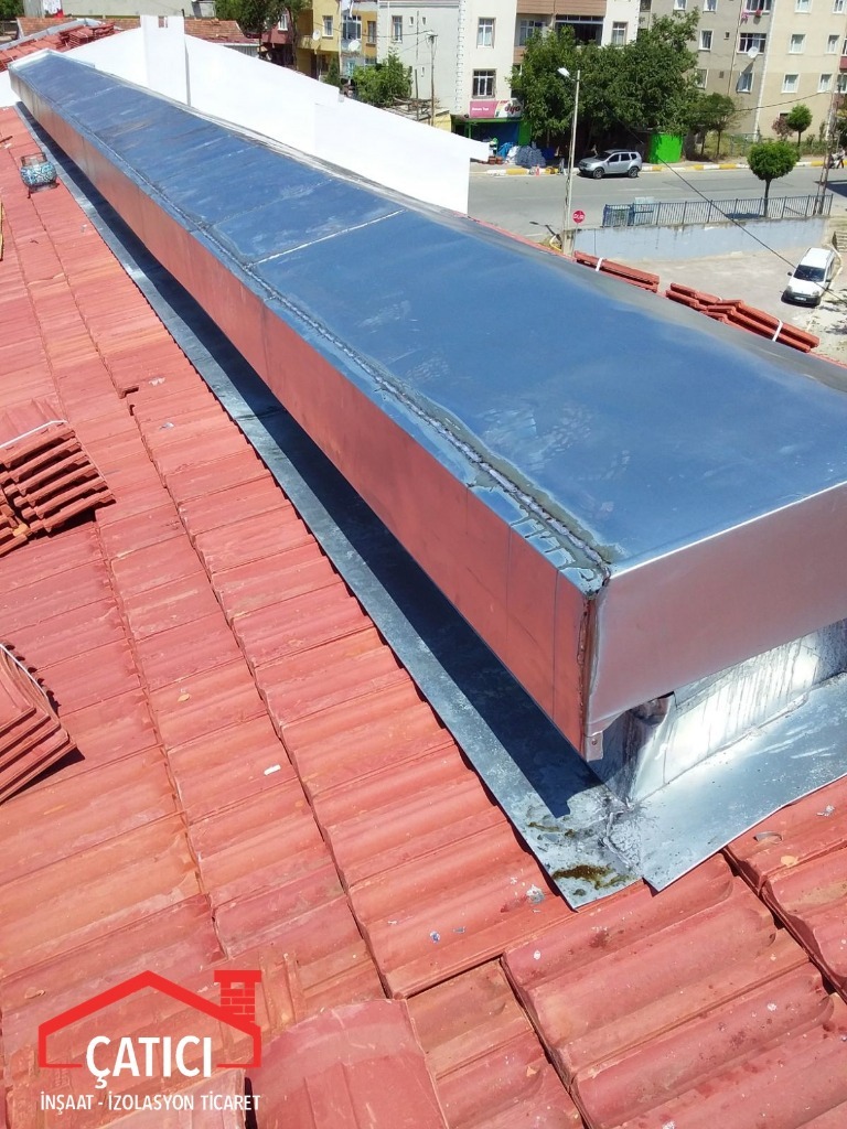 Karine Mühendislik - Mimarlık   Pendik / Okul İnşaatı Çinko Dere Ve Kaplama İşleri   